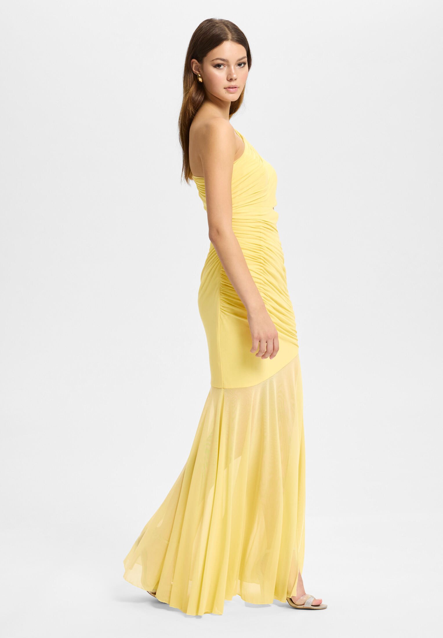 Hey Kyla Abendkleid - One-Shoulder-Kleid mit Cut-Out Detail Figurbetonte Passform – Bild 5 von 5