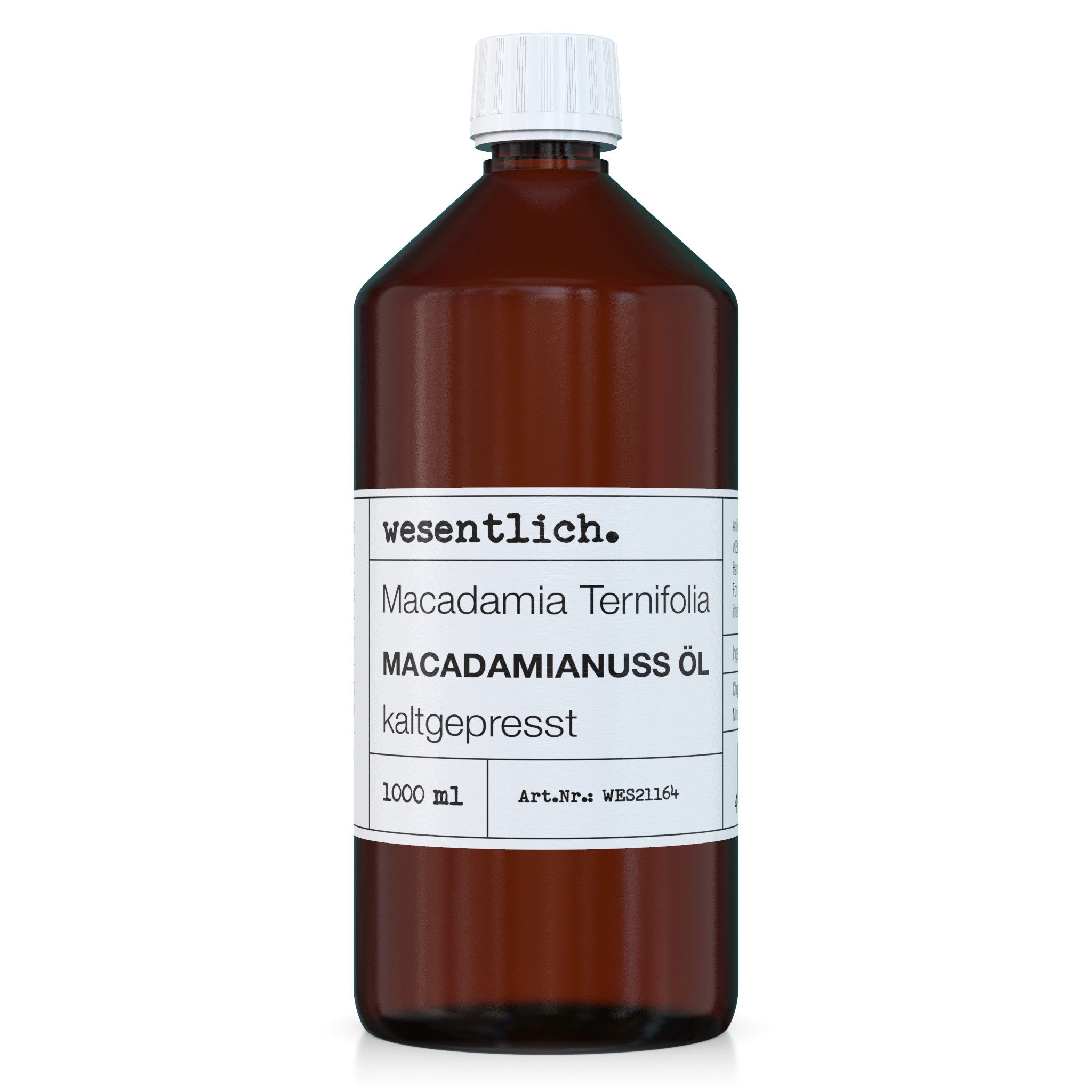 wesentlich. Körperöl Macadamianussöl 1000ml