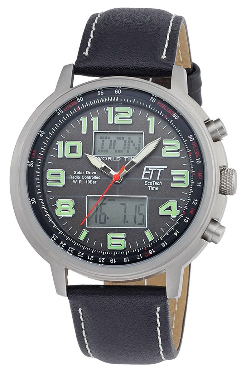 ETT Solaruhr Solar Drive Hunter II