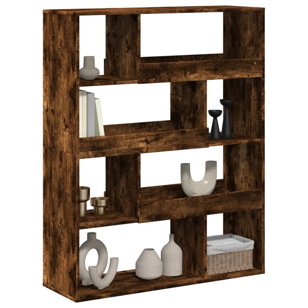 vidaXL Bücherregal Bücherregal Räuchereiche 100x33x125,5 cm günstig online kaufen