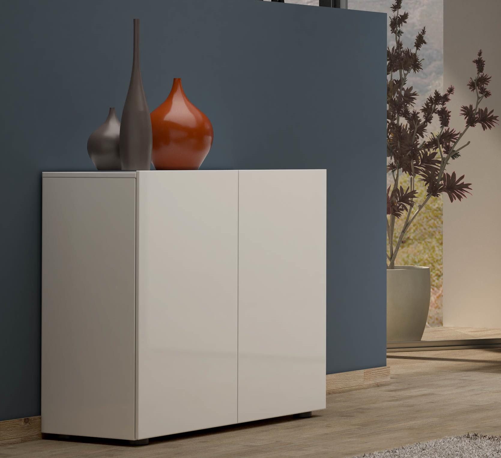 freiraum Sideboard Mister, in weiss, Lack günstig online kaufen