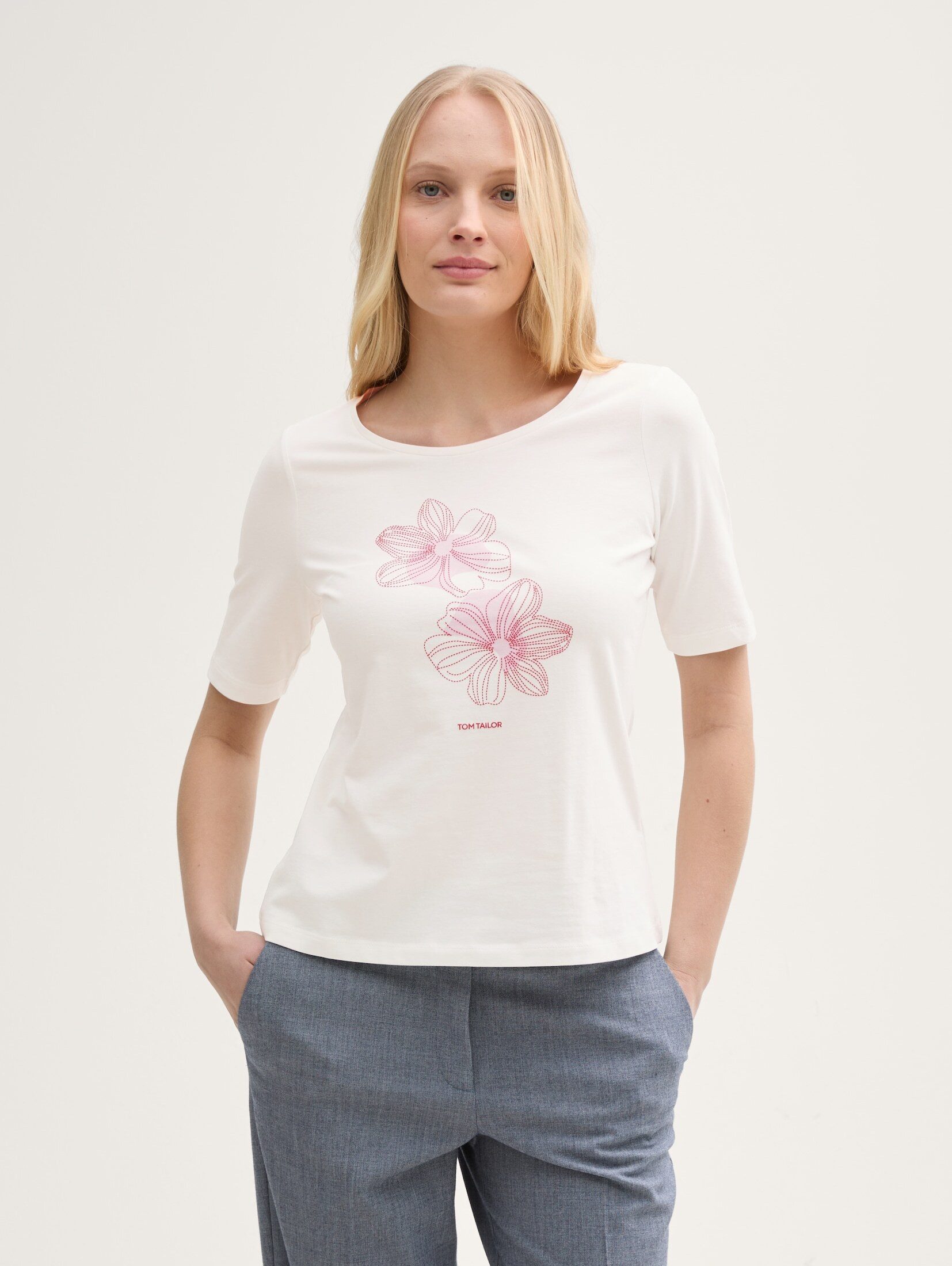 TOM TAILOR T-Shirt T-Shirt mit Print günstig online kaufen