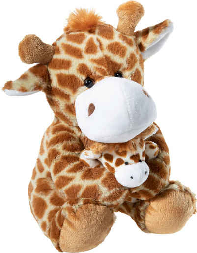 Heunec® Kuscheltier »Misanimo, Giraffe mit Baby, 25 cm«