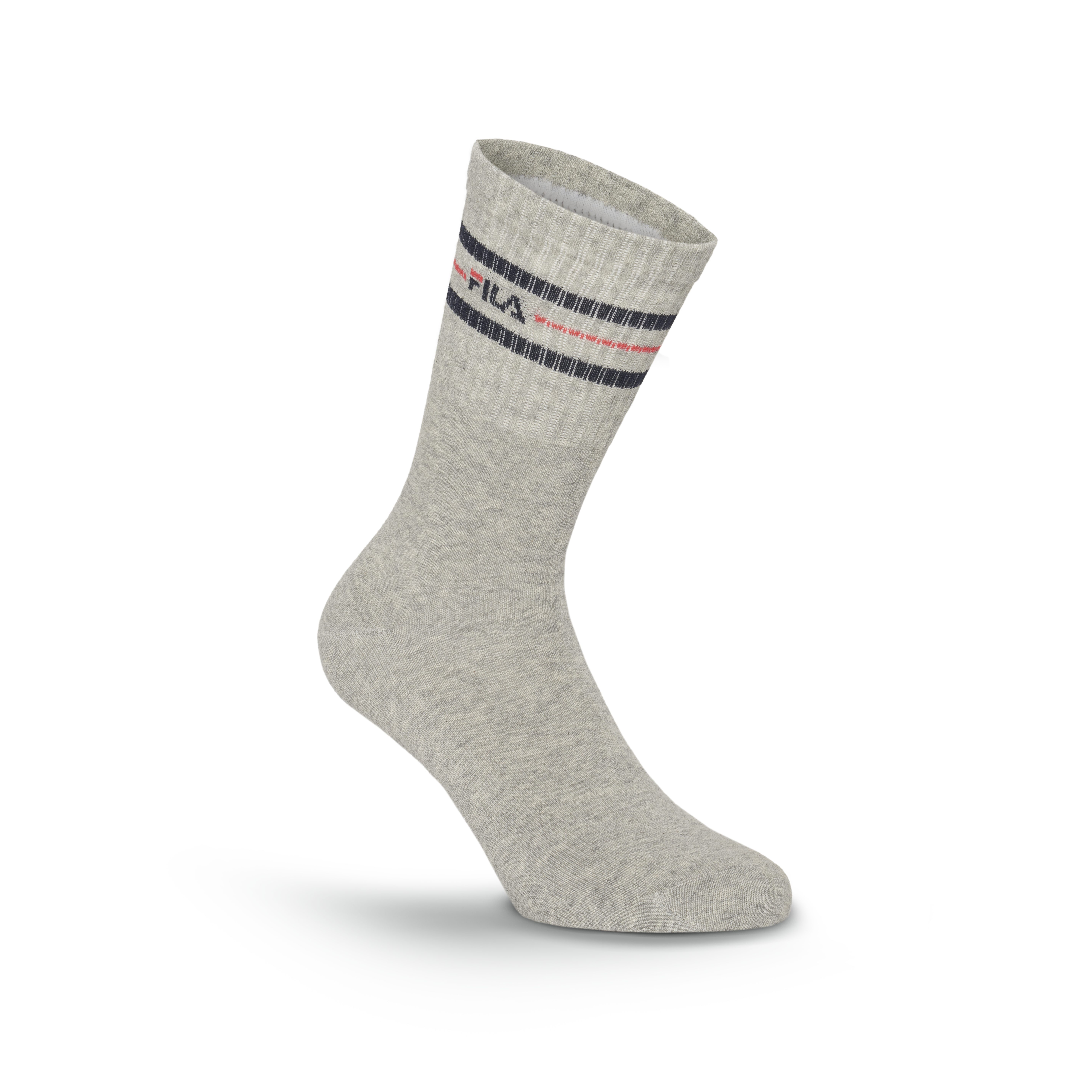 Fila Socken UNISEX LIFESTYLE PLAIN SOCKS (3-Paar, 3 Paar) mit Logo-Schriftzug – Bild 3 von 5