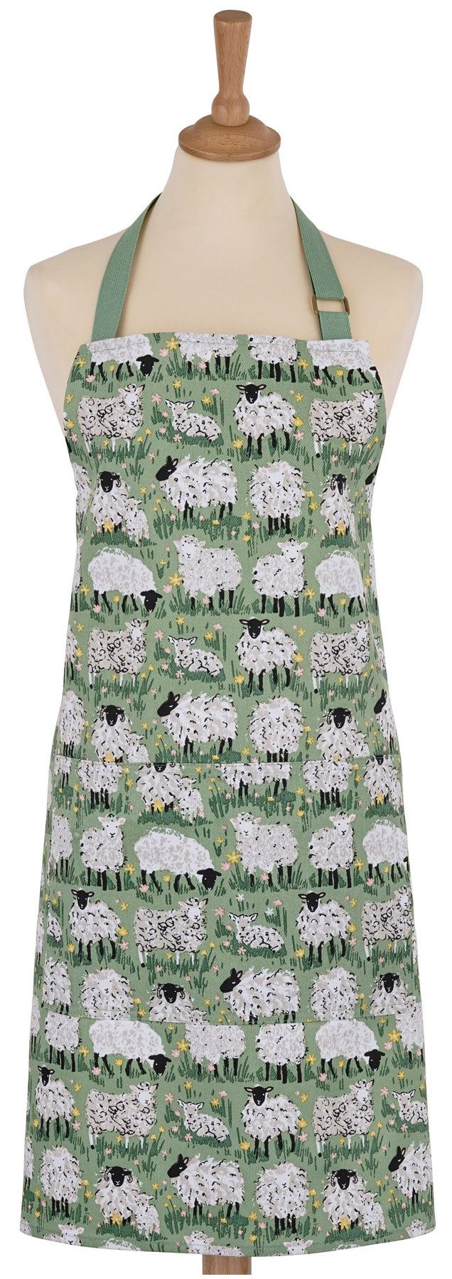 Ulster Weavers Kochschürze Woolly Sheep, (Set, 1-tlg., Set), Küchenschürze Nackenband aufgesetzte Tasche ca.70x95cm Baumwolle