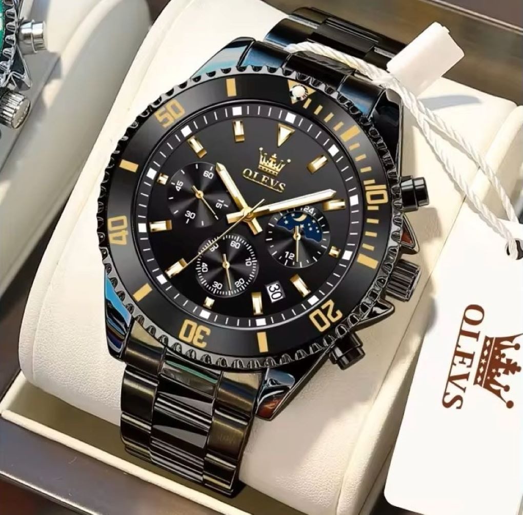 OLEVS Quarzuhr OLEVS 2870 Edelstahl Uhr günstig online kaufen