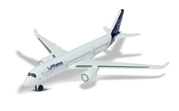 majORETTE Modellflugzeug Majorette Airport Airbus 350 -900 Lufthansa Spielzeug Modell Flugzeug