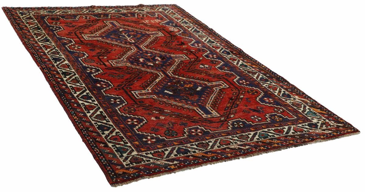 Perserteppich, Shiraz mm Höhe: 10 160x235 rechteckig, Orientteppich Nain / Orientteppich Handgeknüpfter Trading,