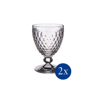 Villeroy & Boch Rotweinglas Boston Rotweinglas Klar, 2 Stück, Glas