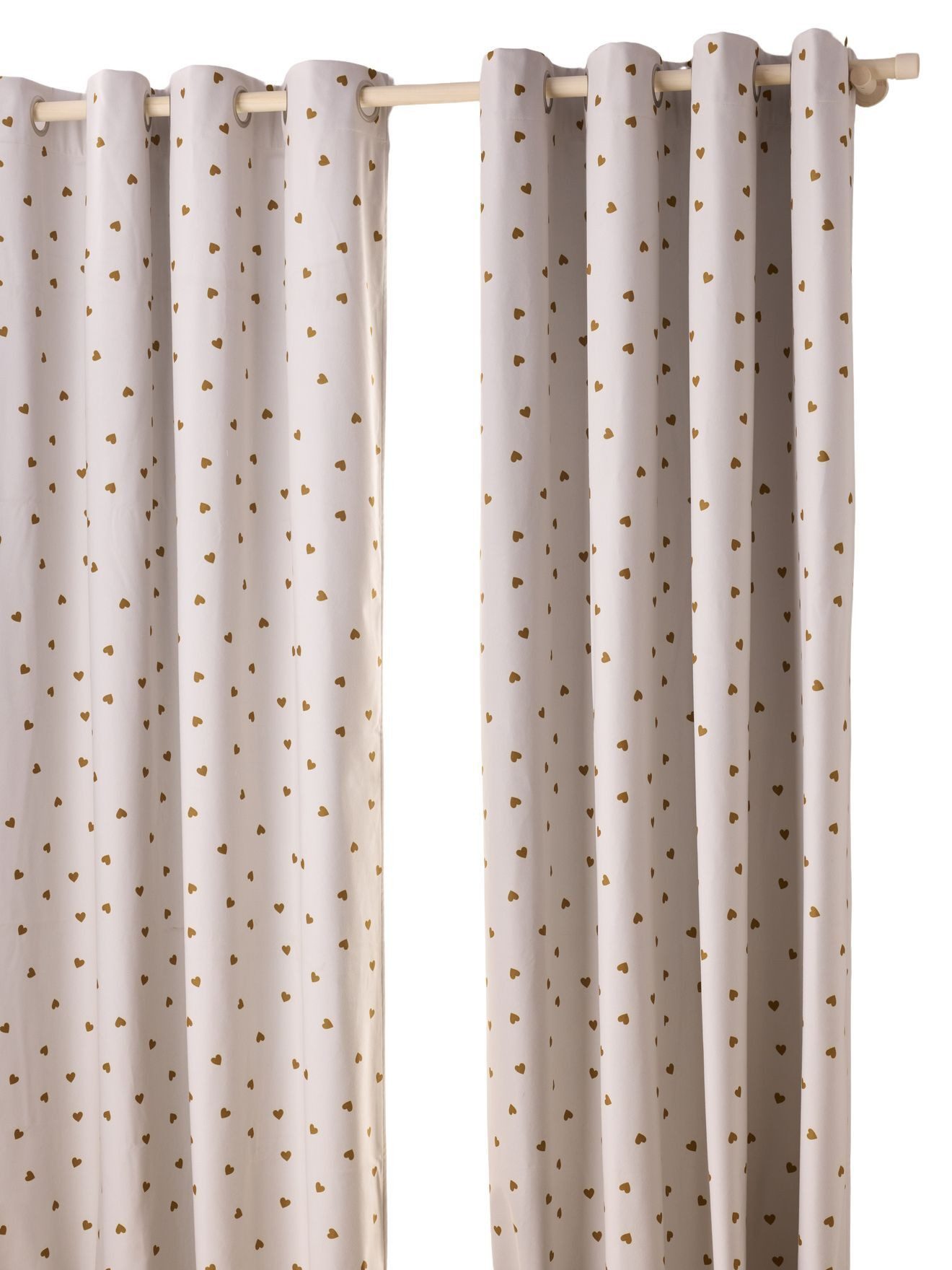 vertbaudet Vorhang, Baumwolle, 2er-Pack