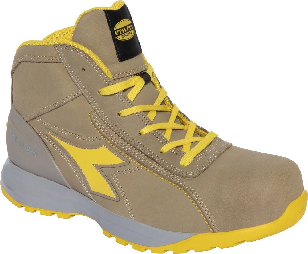Chaussures De Sécurité Diadora Utility GLOVE MDS MSTR MID S3 - Noir - Neuf Avec Emballage