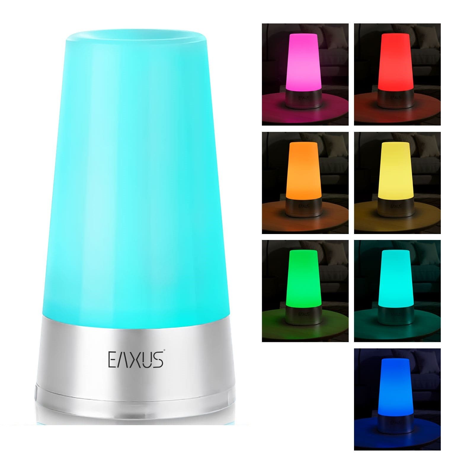 EAXUS LED Tischleuchte Stimmungslicht - Nachtlicht/Nachttischlampe, LED fes günstig online kaufen