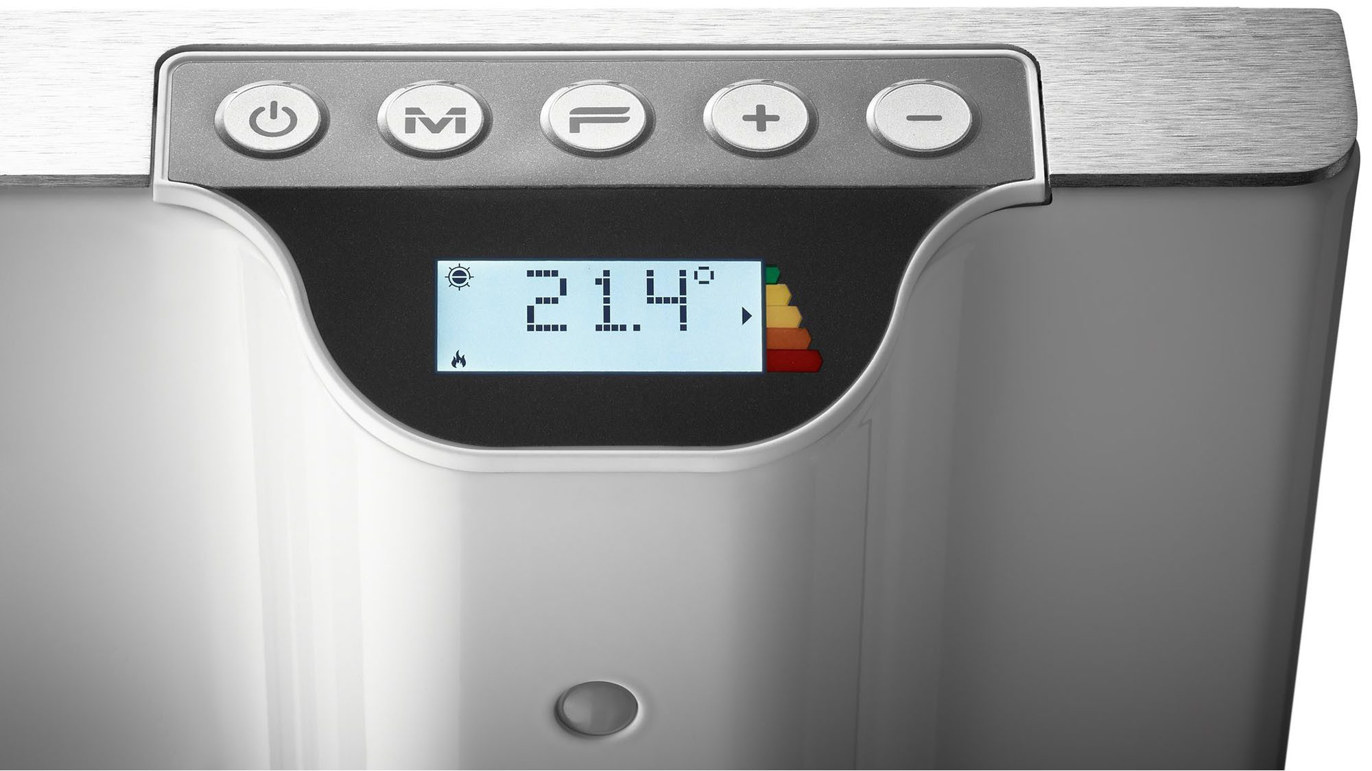 AEG Haustechnik Konvektor »DKE 100«, Duo Wandkonvektor, Elektroheizung energiesparend, 1000 W, für ca. 12 m², LCD-Display, Wochenzeitschaltuhr