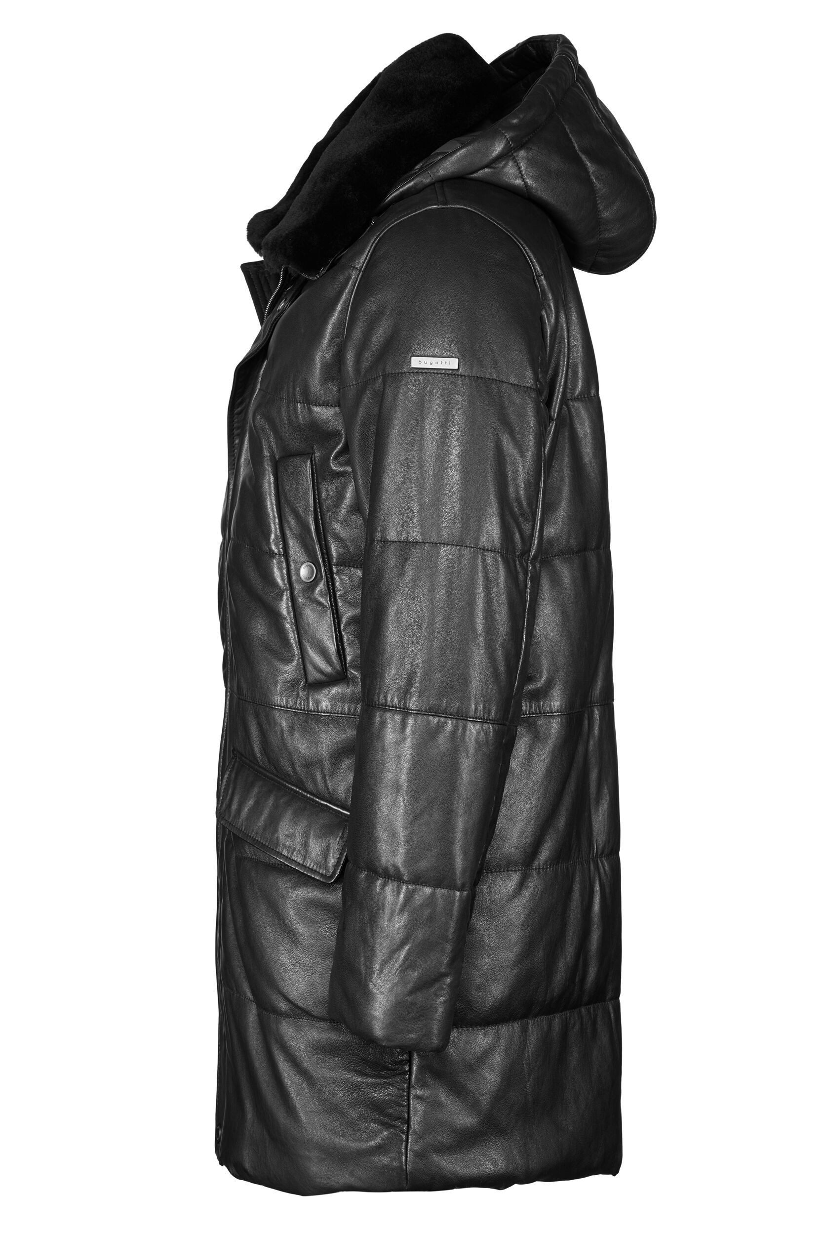 bugatti Lederjacke BUTREMO (1-St) aus weichem Leder