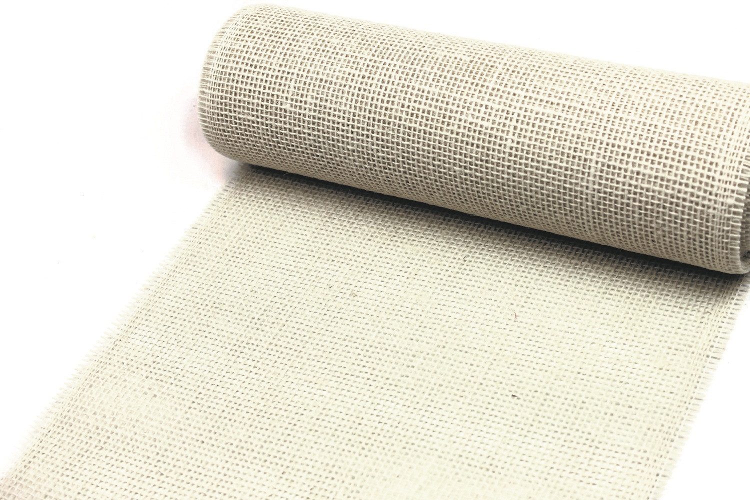S.I. ZWARTZ BV Tischläufer JUTE 30cm Dekostoff Tischläufer Tischband 30cm/5m
