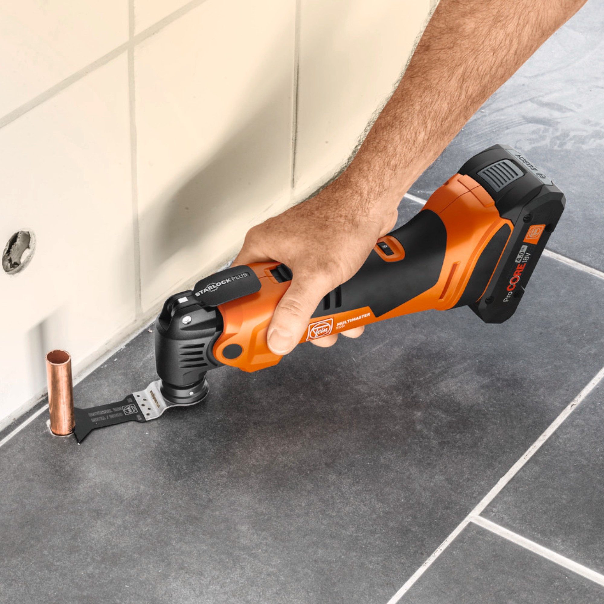 Fein Akku-Multifunktionswerkzeug AMM 500 Plus Top AS Akku Multimaster 18 V AMPShare Starlock Plus – Bild 5 von 5