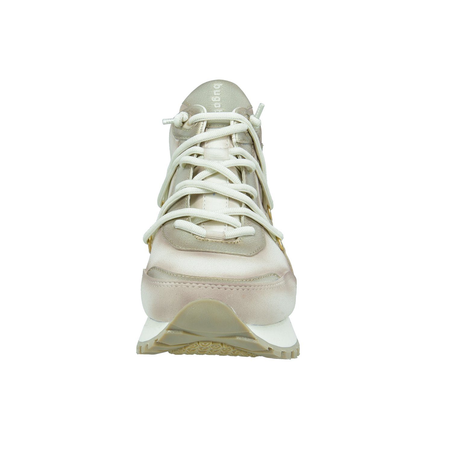 bugatti bugatti Damen Sneaker Siena 432-A6L09-5550-5251 beige/gold Schnürschuh