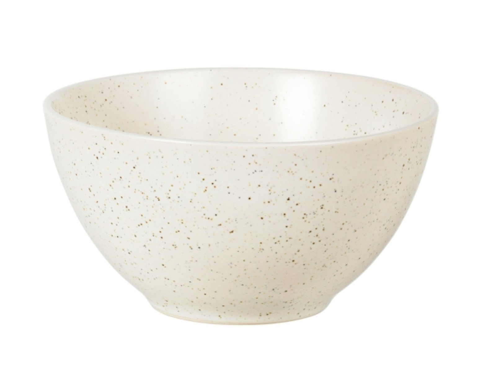 Broste Copenhagen Schale NORDIC VANILLA Schale 17 x 8 cm, Steinzeug, (Schüsseln & Schalen), Nordic Vanilla Schüssel