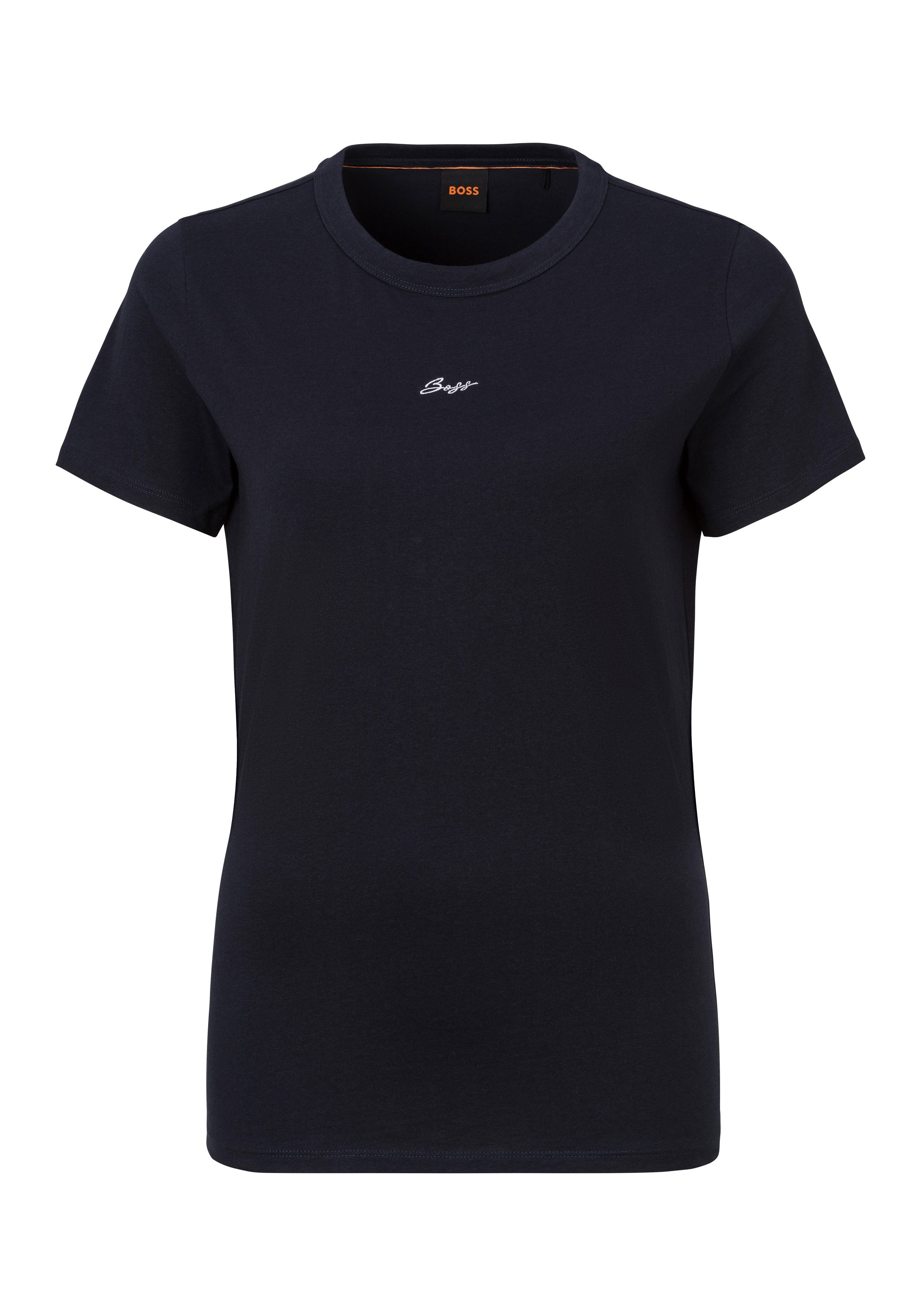 BOSS ORANGE T-Shirt Elogo Premium Damenmode günstig online kaufen