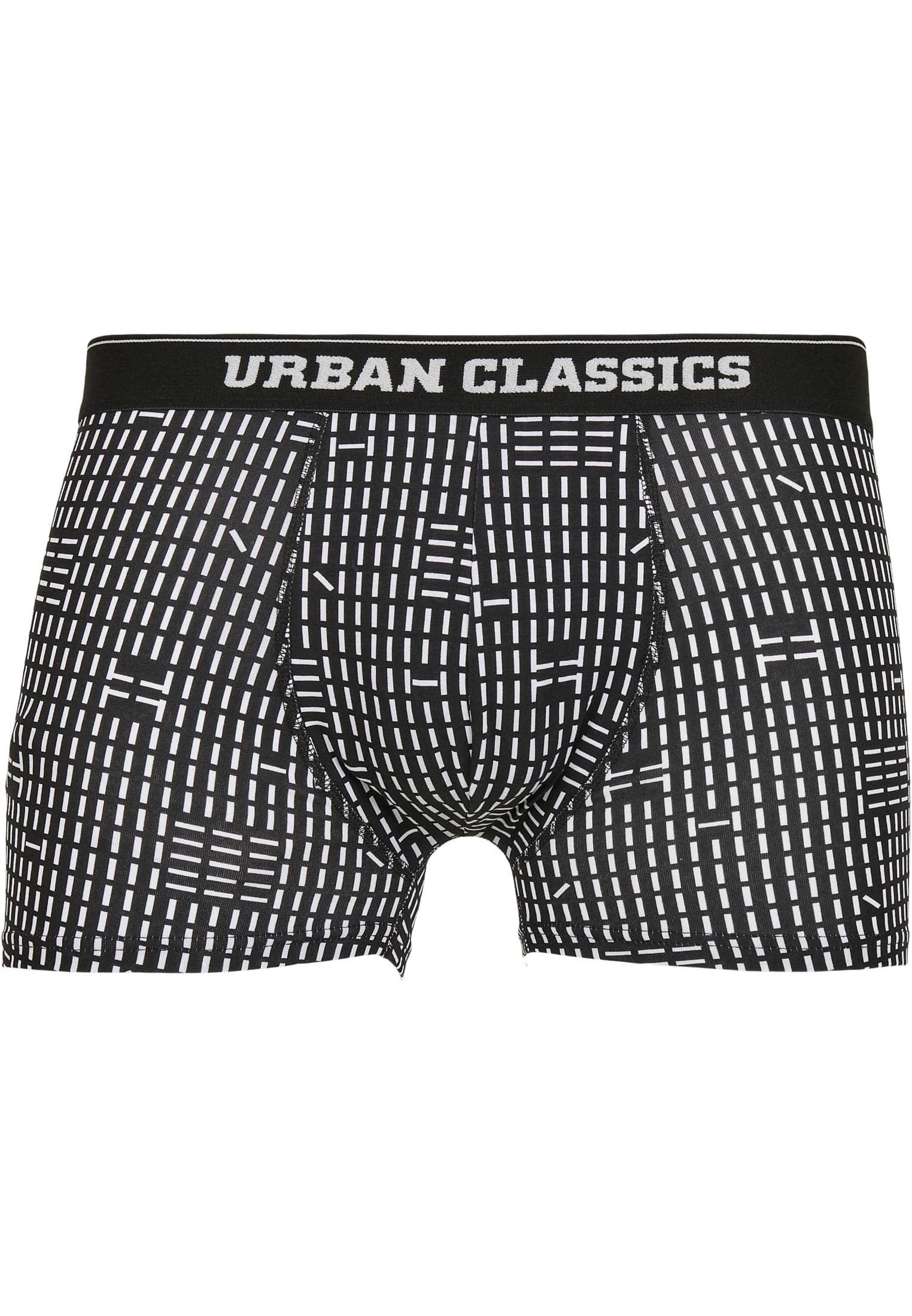 black URBAN Herren (1-St) Shorts 5-Pack white Boxer CLASSICS Boxershorts Organic stripeaop