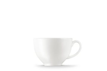 Konsimo Kaffeeservice MUSCARI Kaffeetasse Untertasse (12-tlg), 6 Personen, Porzellan, Spulmachinen- und Mikrowellengeeignet, Rund