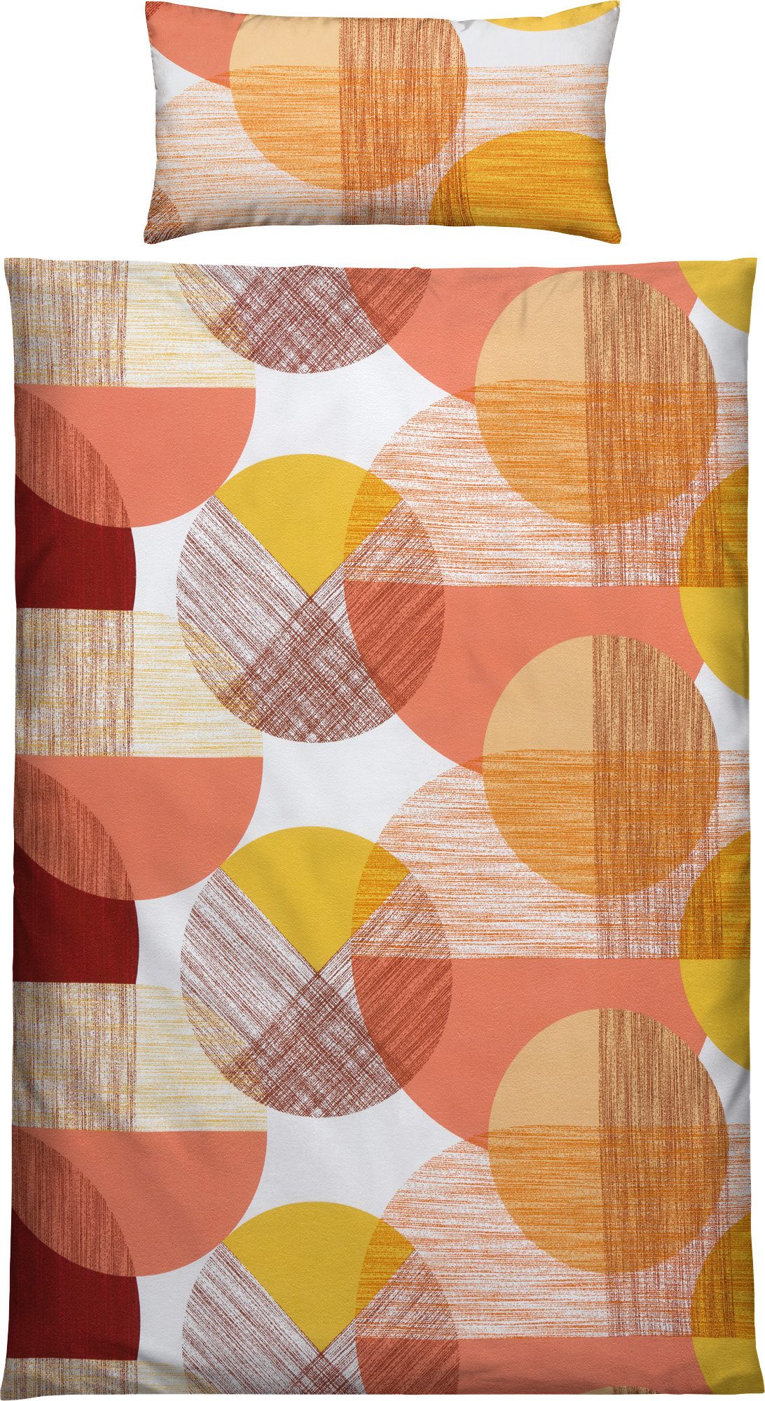 Erwin Müller Bettwäsche Bettwäsche, Biber, Kreise günstig online kaufen