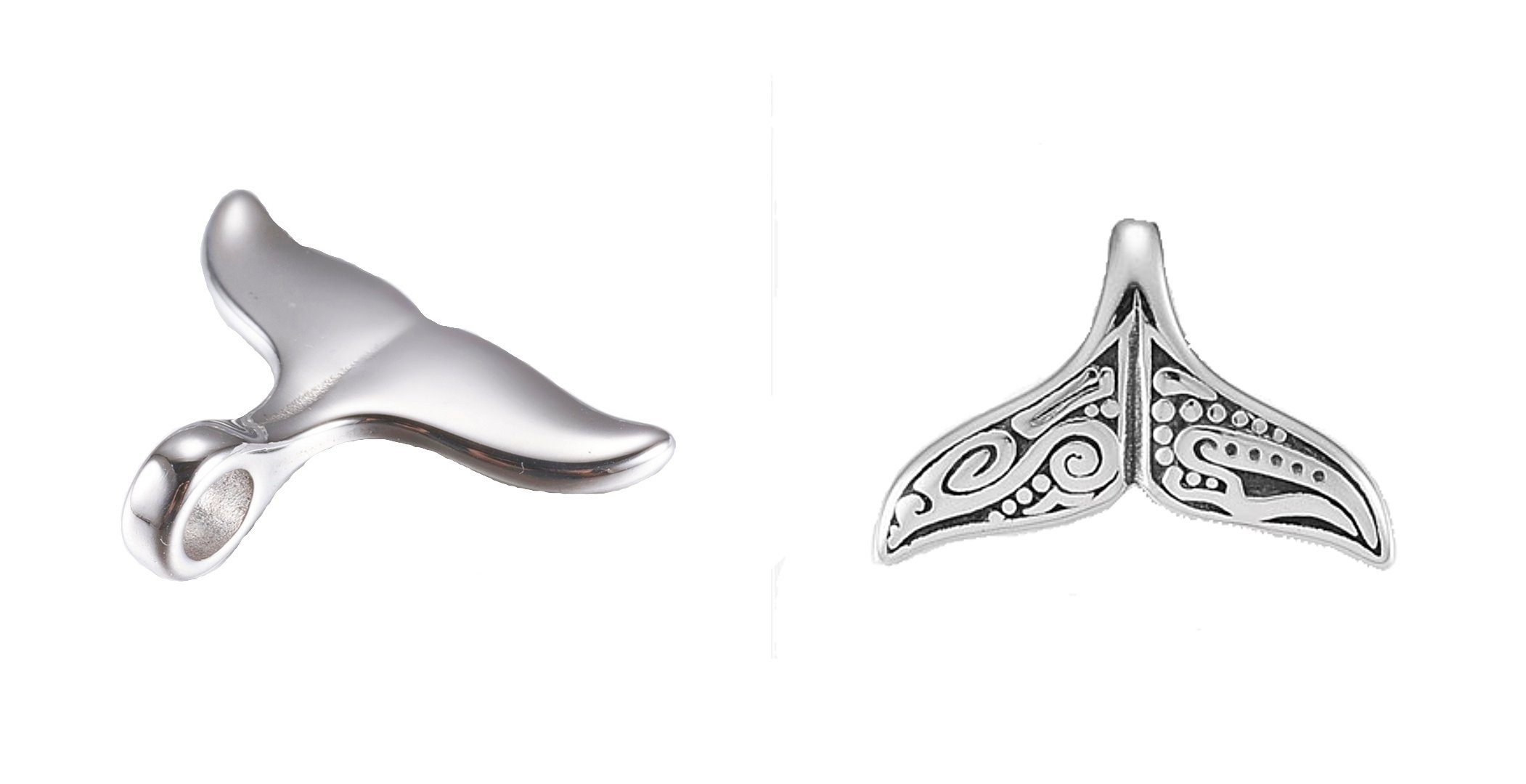 Westernlifestyle Kettenanhänger Anhänger Walflosse aus Edelstahl günstig online kaufen