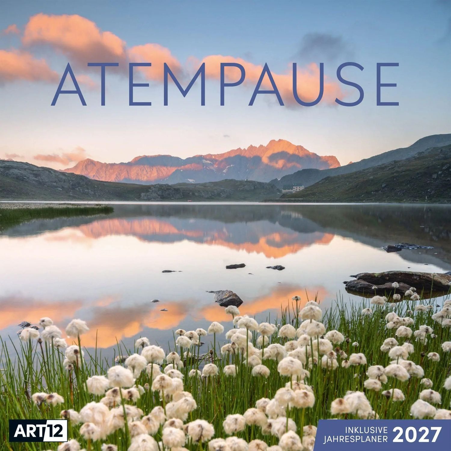 Ackermann Wandkalender Atempause Kalender 2027 - 30x30 - Art12