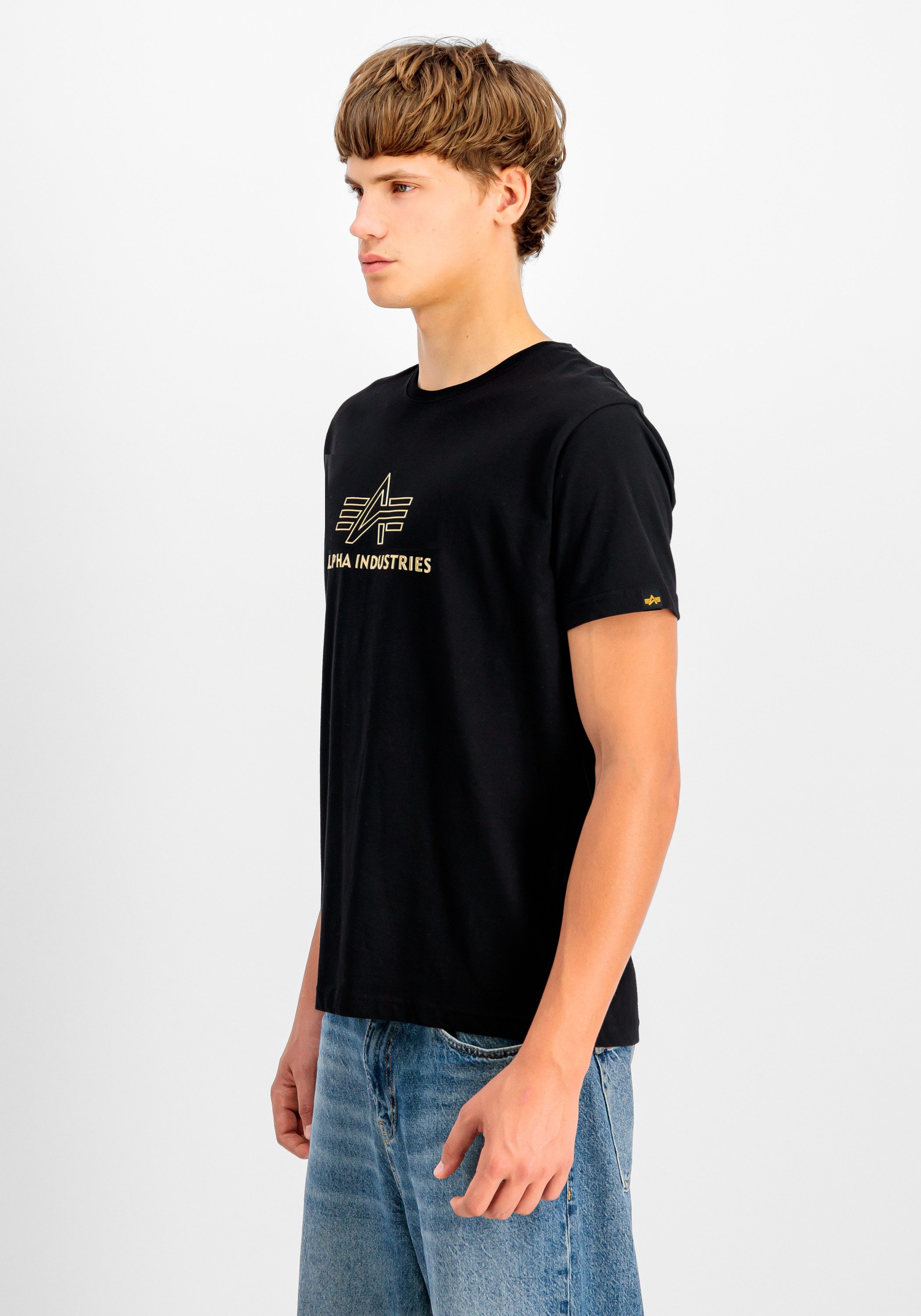 Alpha Industries T-Shirt Basic Mid Logo TPU T-Shirt