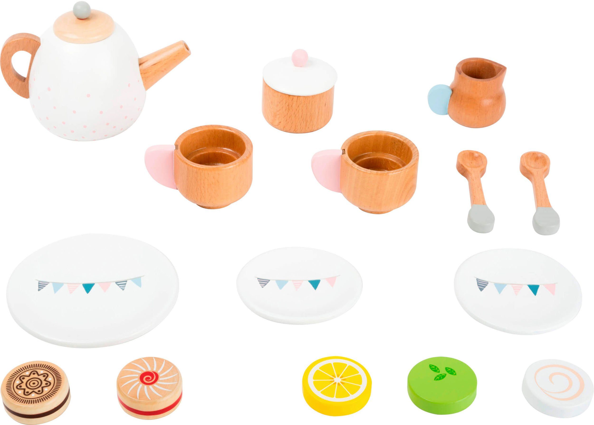 Small Foot Spielgeschirr Teeservice, (15-tlg), aus Holz