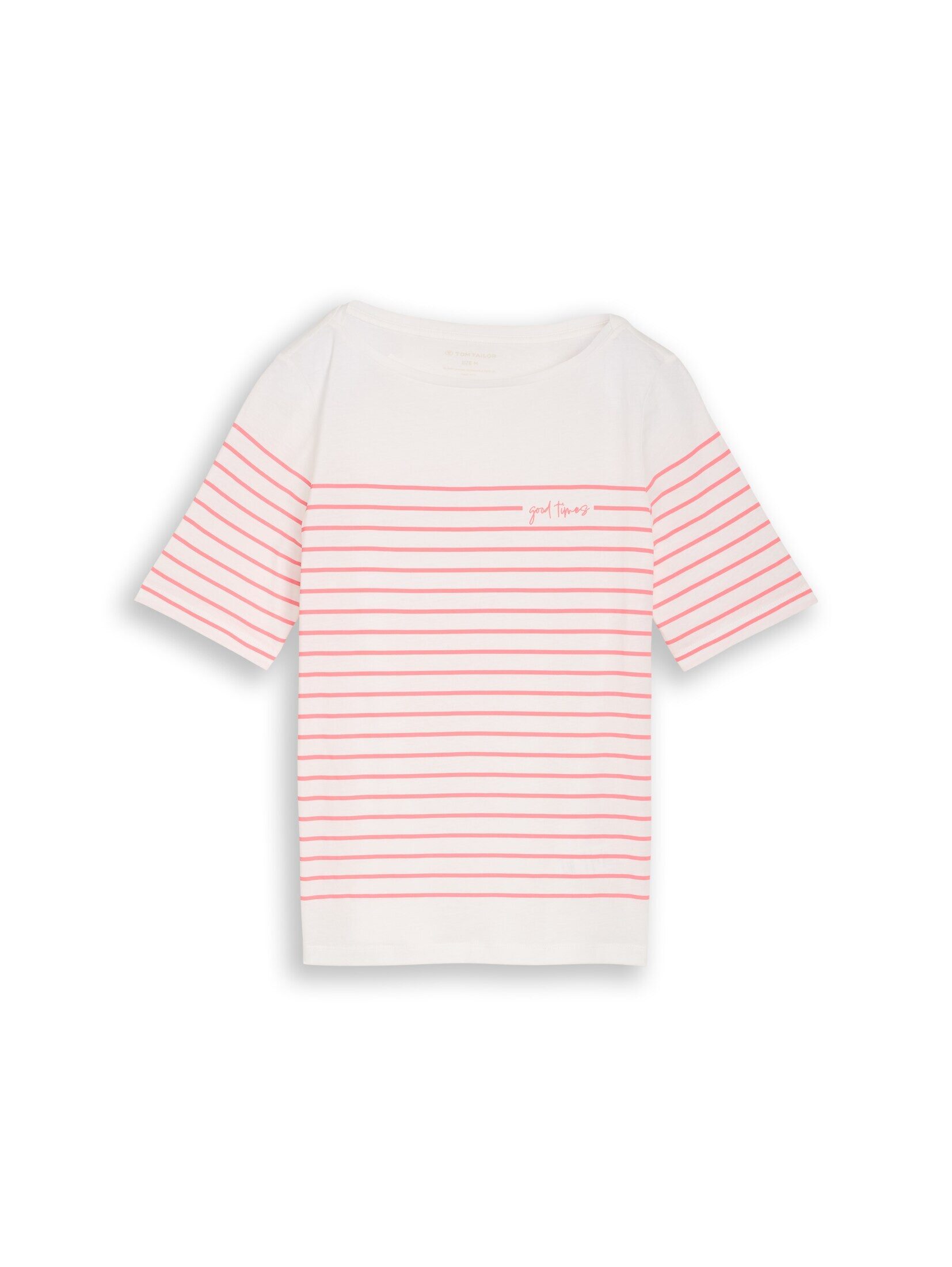 TOM TAILOR T-Shirt T-Shirt T-Shirt mit Streifenmuster