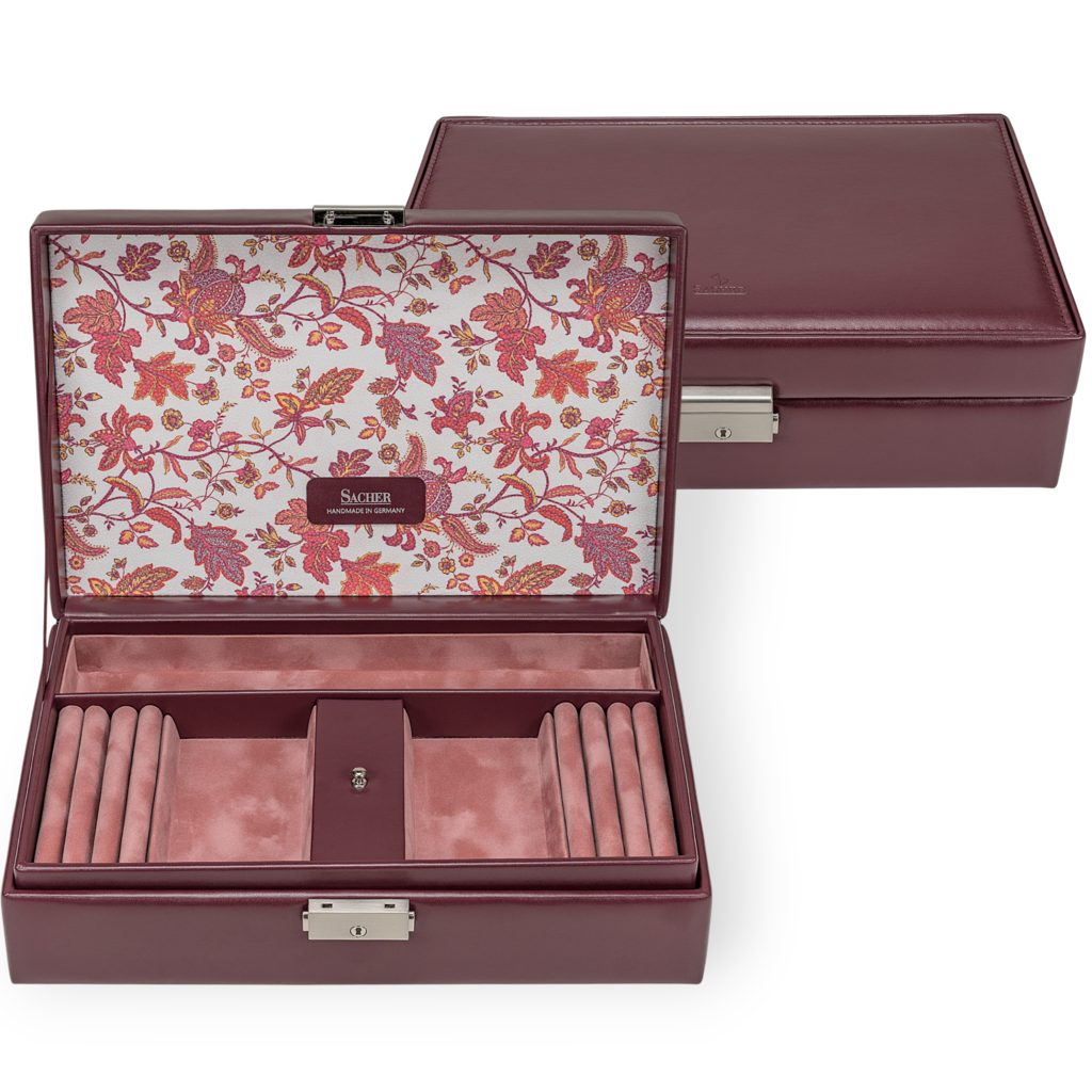 Sacher Schmuckkasten Ilka, Handgefertigt in Deutschland
