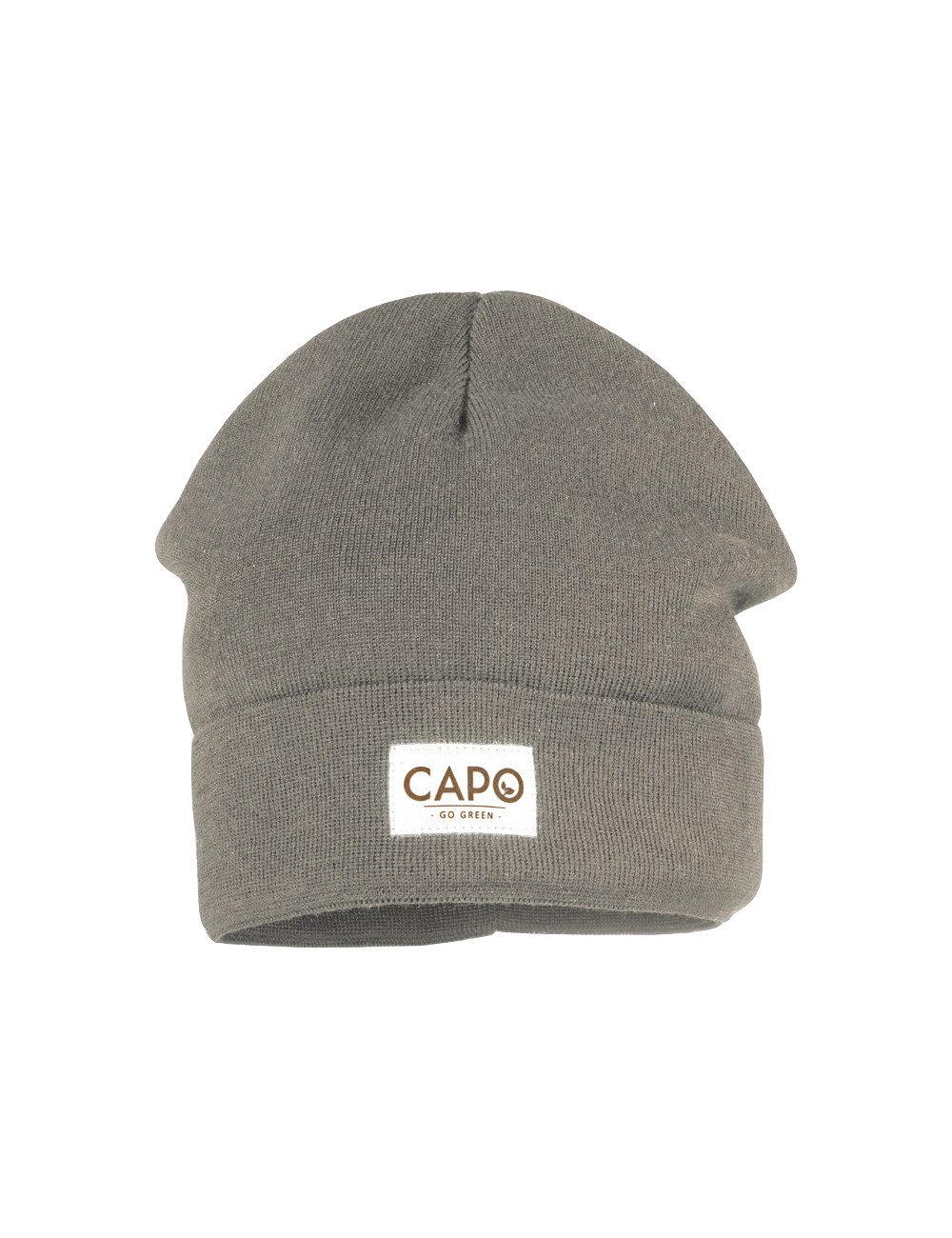 CAPO Strickmütze Beanie, Recyclinggarn Strick (1-St) Recycling-Garn