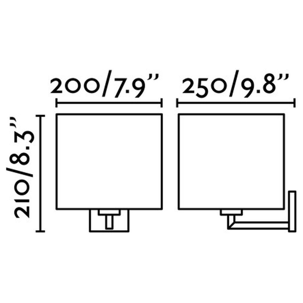 Faro Wandleuchte Wandleuchte Sahara in Chrom E27