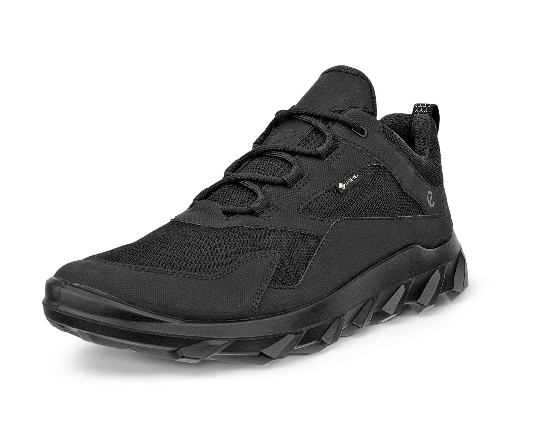 Ecco MX M Sneaker Freizeitschuh, Schnürschuh mit wasserdichter GORE-TEX Ausstattung