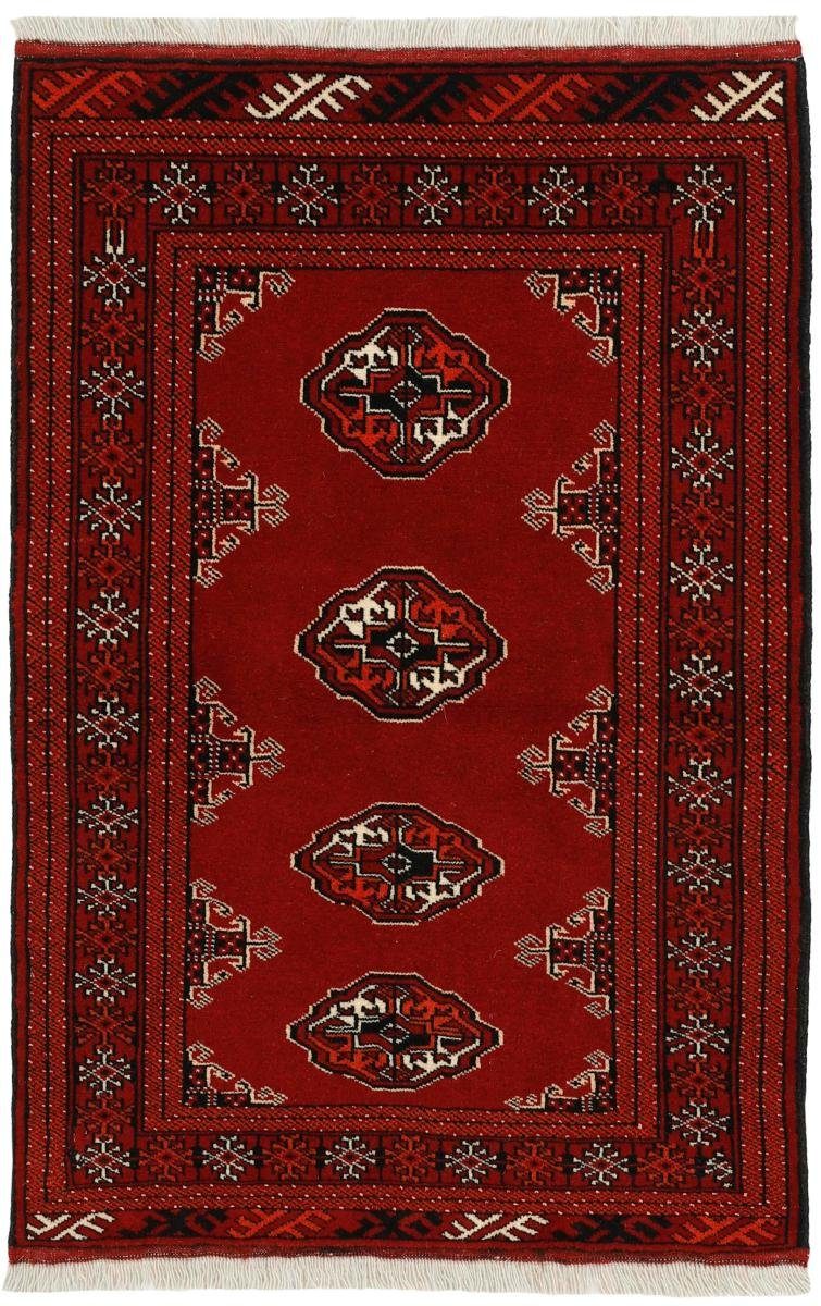 Orientteppich Turkaman 84x134 Handgeknüpfter Orientteppich 6 Höhe: / Perserteppich, Trading, mm rechteckig, Nain