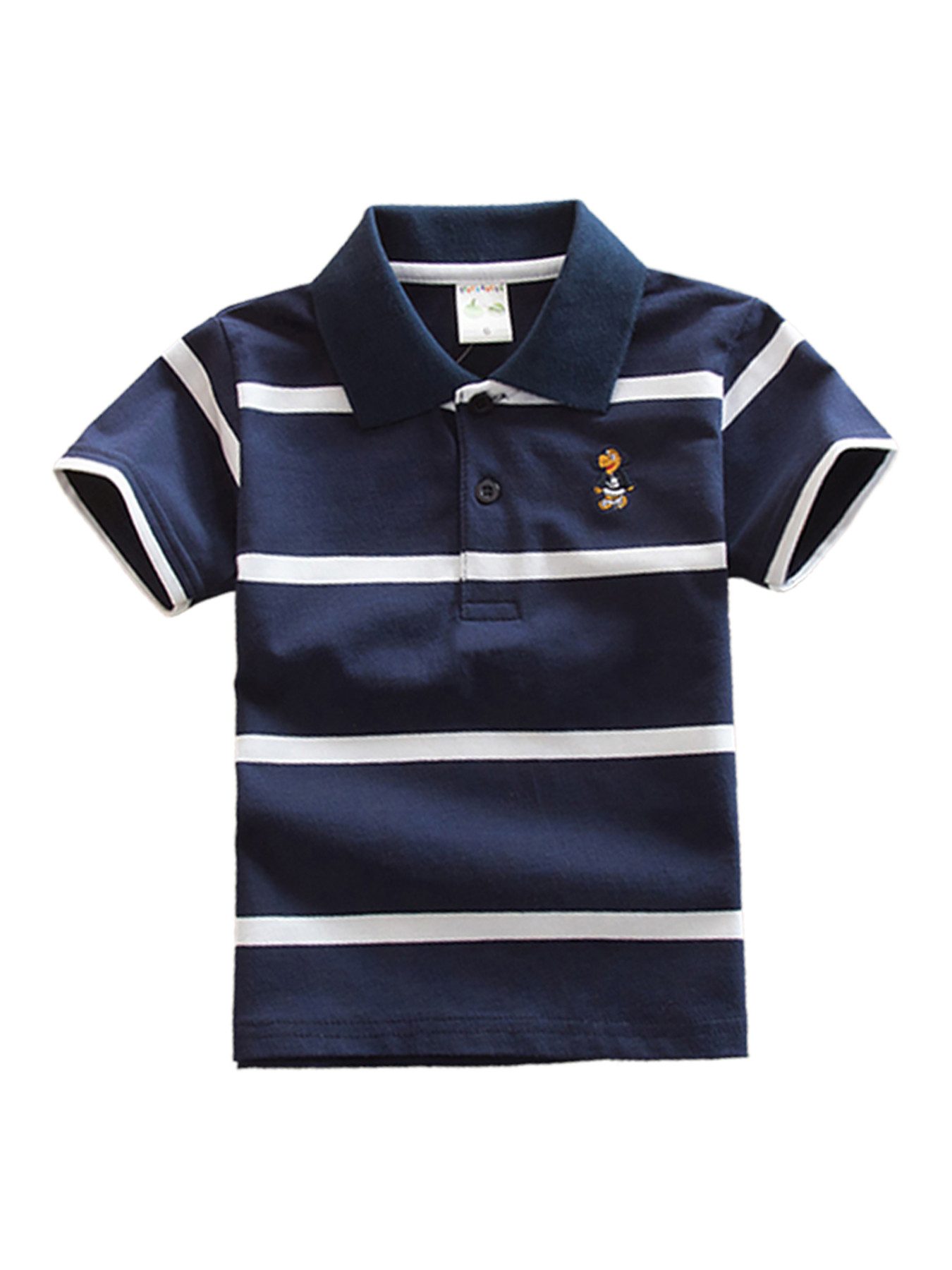 Poloshirt Jungen Poloshirt Kinder Oberteile T Shirts 1-12T Baumwolle Sommer