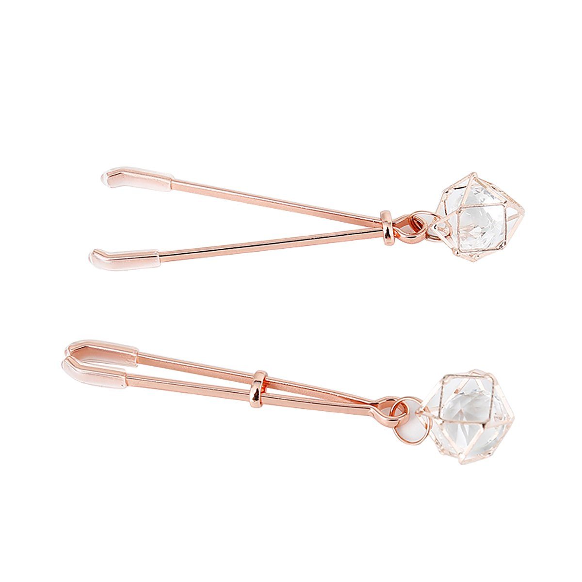 KIOTOS Nippelklemme Gold Nipple Prism, Rose Clamps (2-tlg)