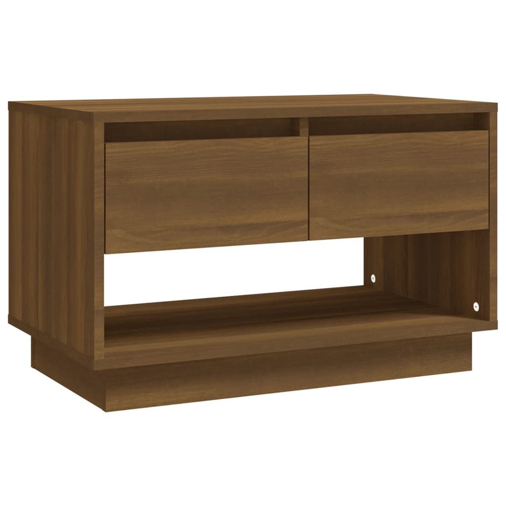 vidaXL TV-Schrank TV-Schrank Braun Eichen-Optik 70x41x44 cm Holzwerkstoff (1-St)