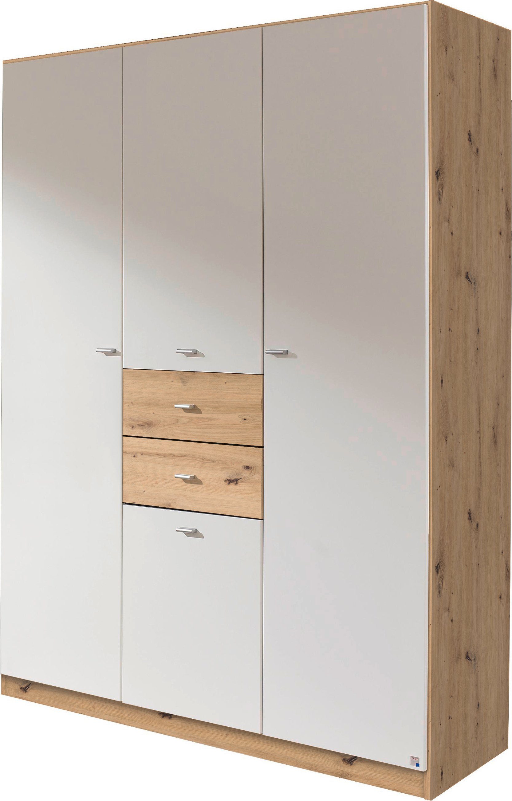 rauch Drehtürenschrank Landsberg mit praktischen Türen und Schubkästen