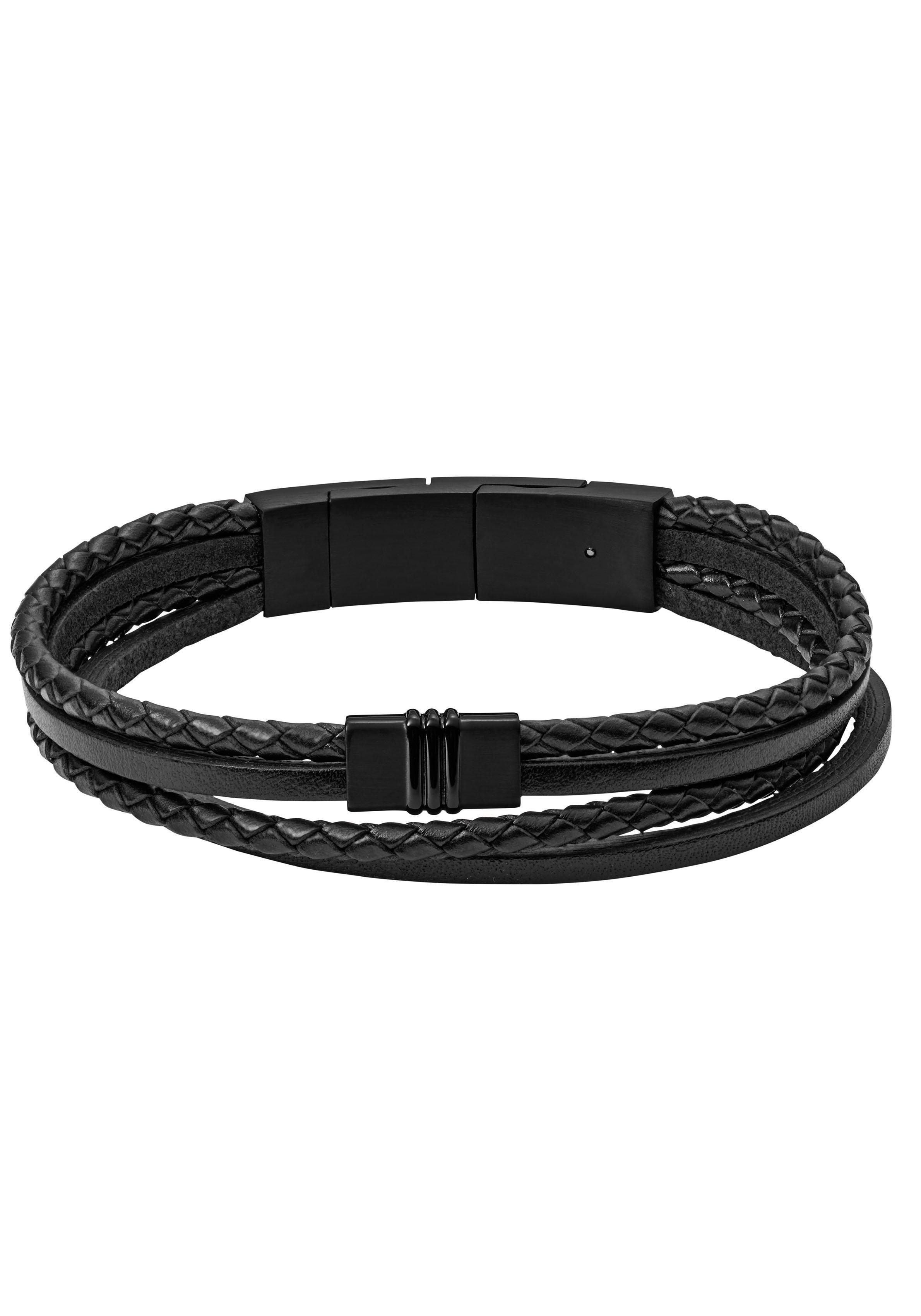 Schwarze für | Armbänder Leder OTTO online Damen kaufen Fossil