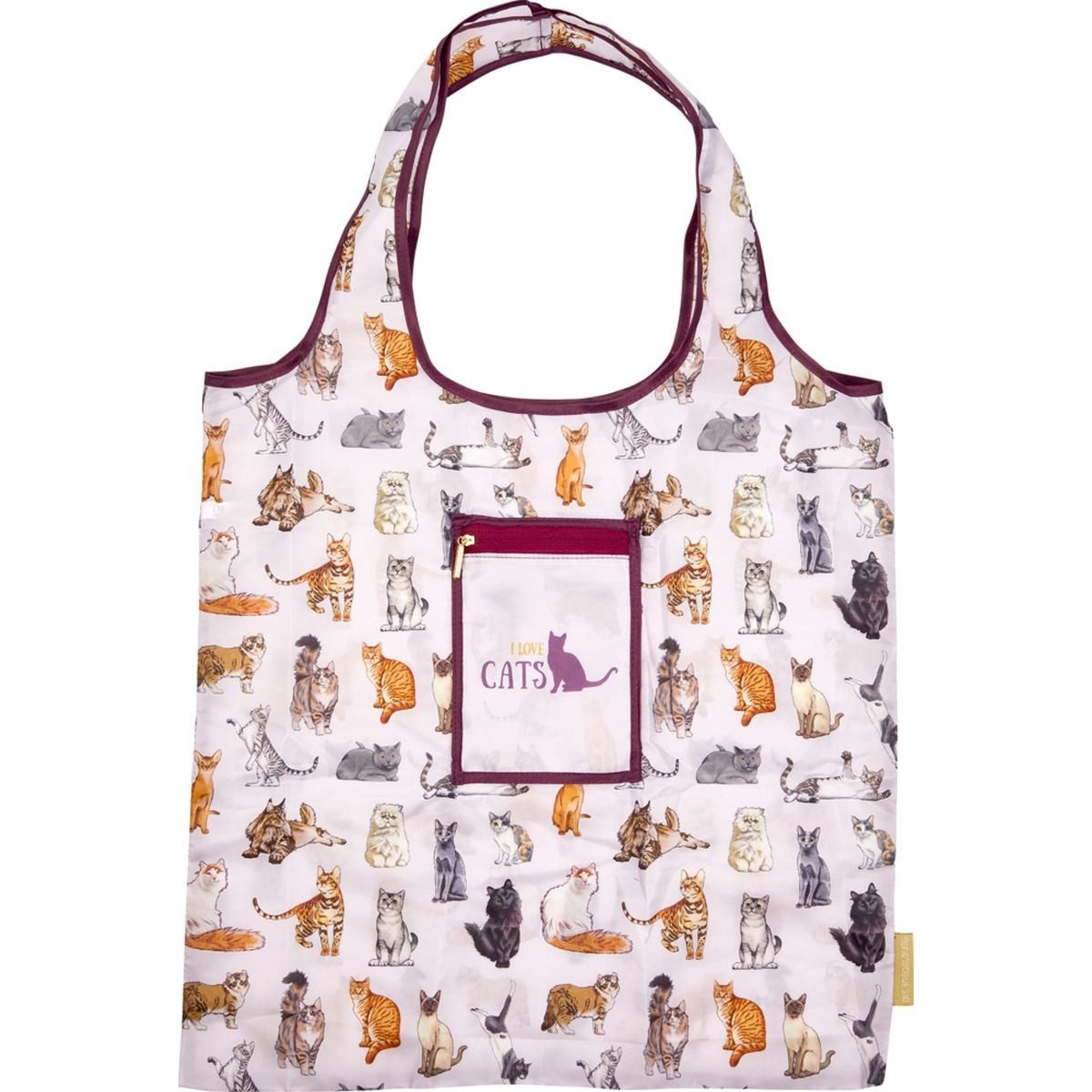 COPPENRATH DIE SPIEGELBURG Shopper Praktischer faltbarer Shopper aus recyceltem Polyester kompakt leicht