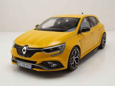 Norev Modellauto Renault Megane R.S. Trophy 2019 gelb Modellauto 1:18 Norev, Maßstab 1:18