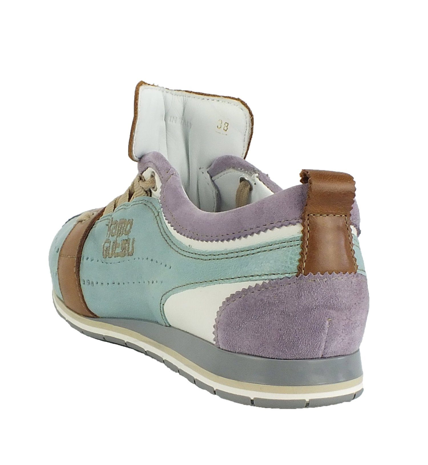 Kamo-Gutsu Damen Leder Sneaker Sneaker Wechselfussbett günstig online kaufen