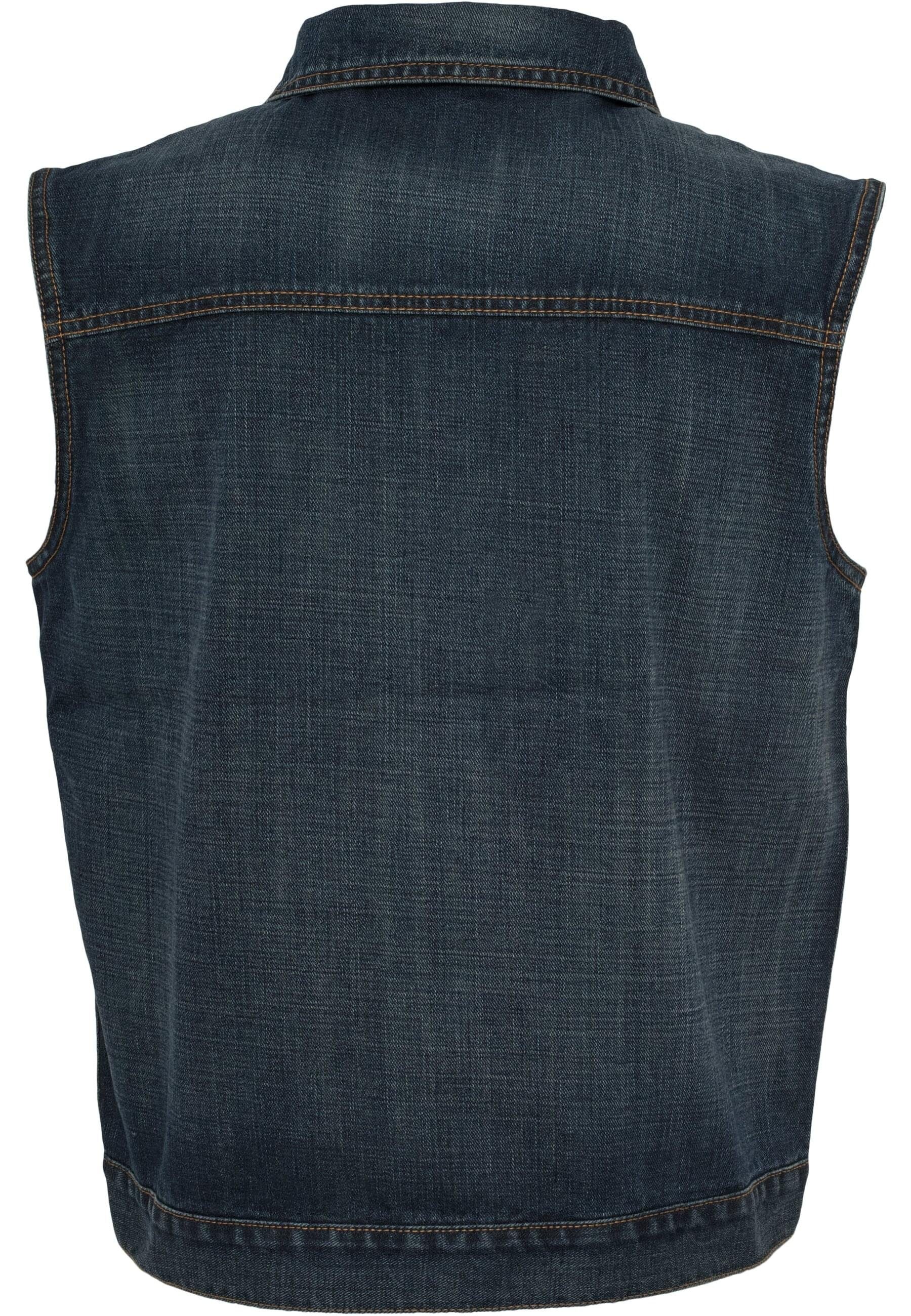 denimblue CLASSICS Vest (1-tlg) URBAN Denim Herren Jerseyweste