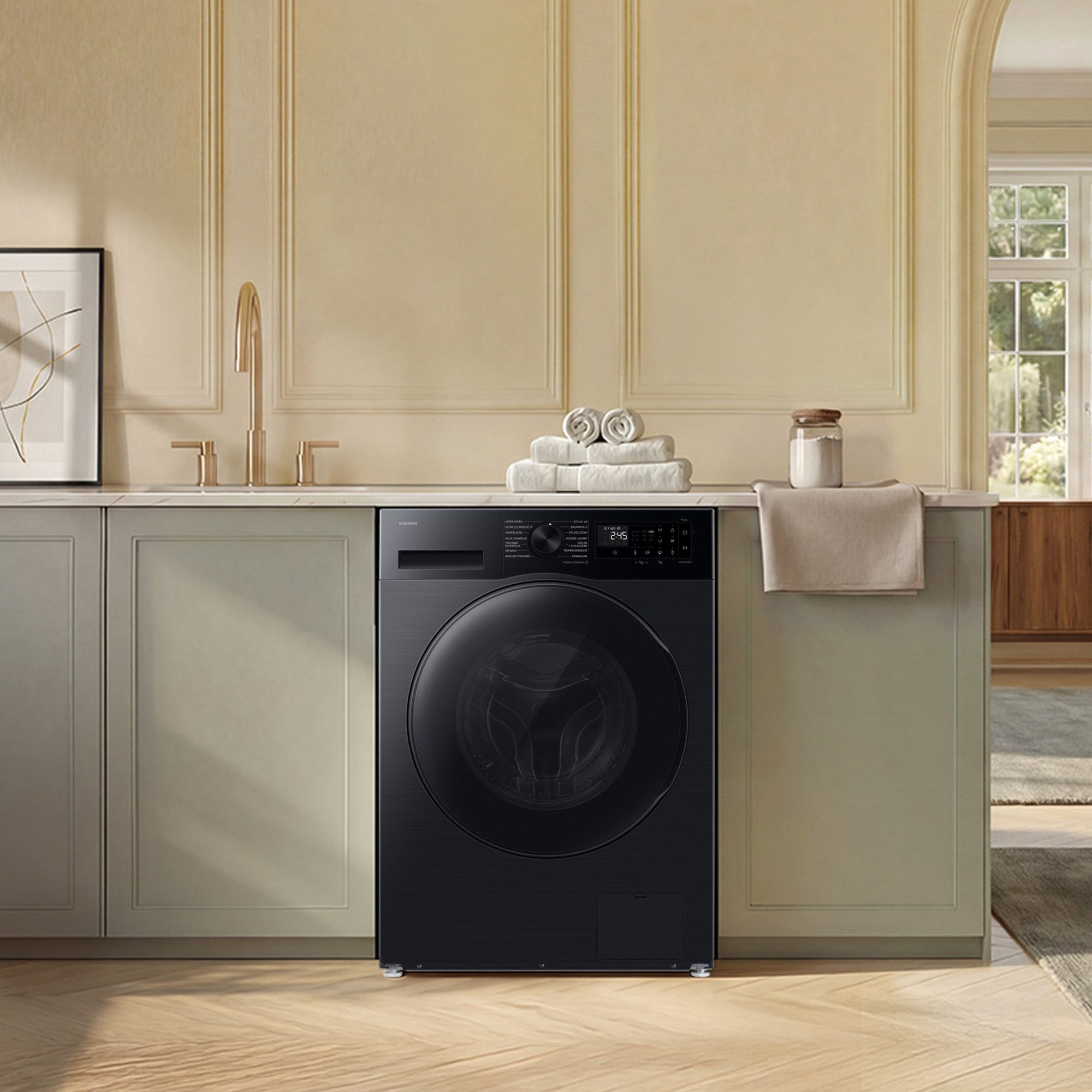 Samsung Waschtrockner WD9EHG5B, 9 kg, 6 kg, 1400 U/min