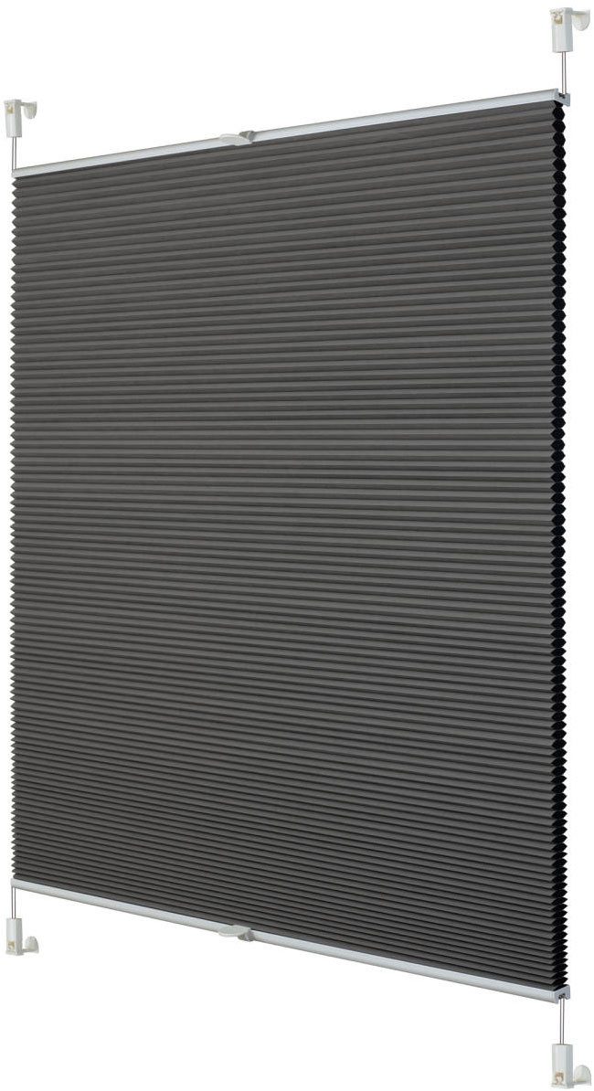 LICHTBLICK ORIGINAL Wabenplissee Thermo-Plissee Klemmfix ohne Bohren, Verdunkelung, verspannt, verdunkelnd, ohne Bohren, verspannt, Klemmfix, energiesparend, Thermo-beschichtet