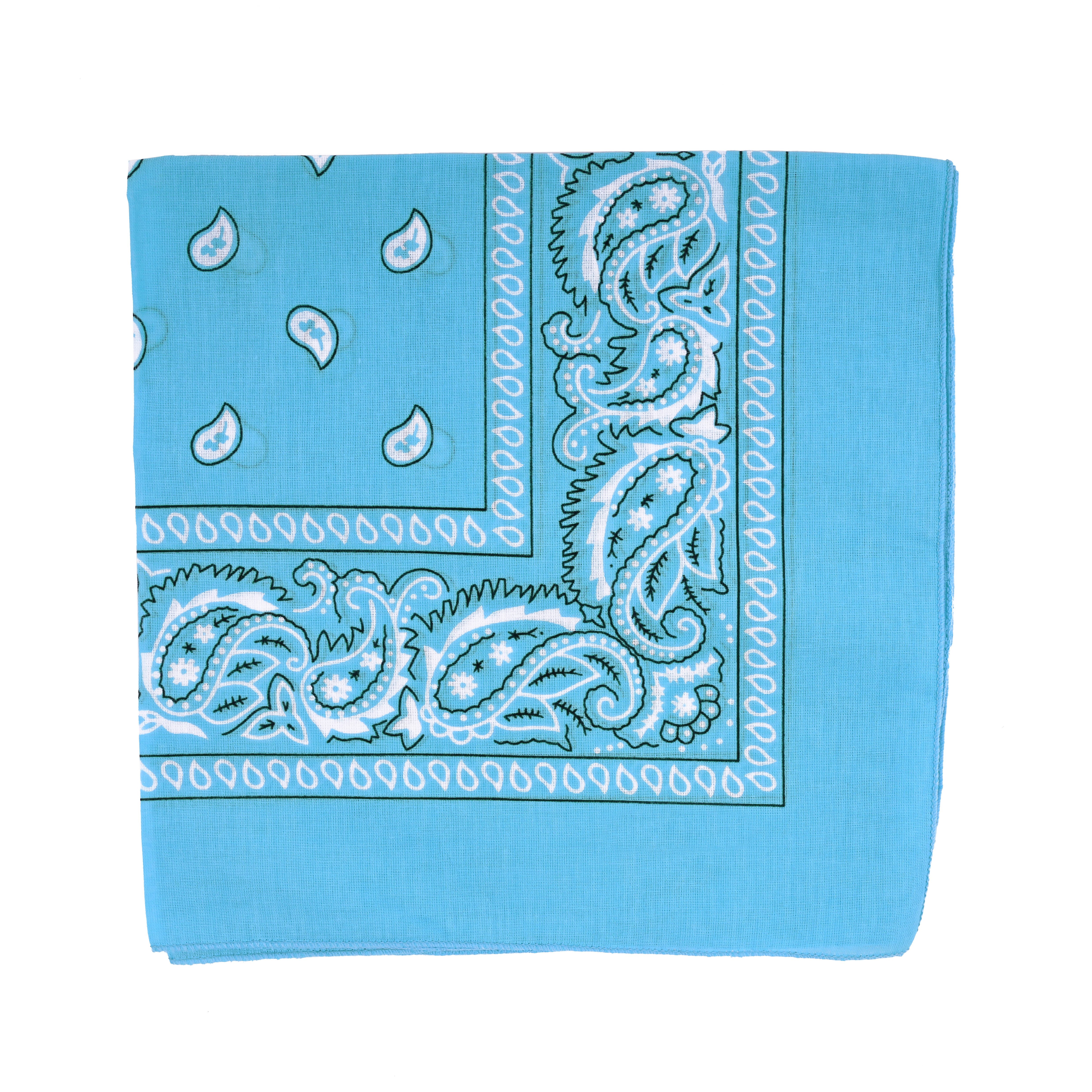 Goodman Design Bandana Set mit 3 Bandanas im Paisley-Design Halstuch und Kopftuch, (Spar-Set, 3er Pack), Formstabil und strapazierfähig