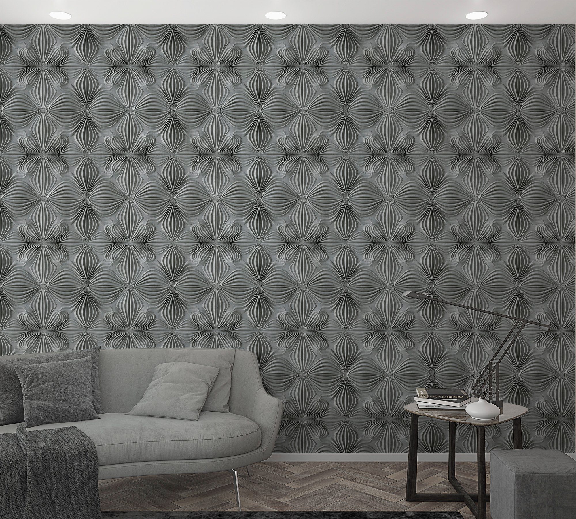 Marburg Fototapete, 3D-Optik, moderne Tapete für Wohnzimmer Schlafzimmer Küche