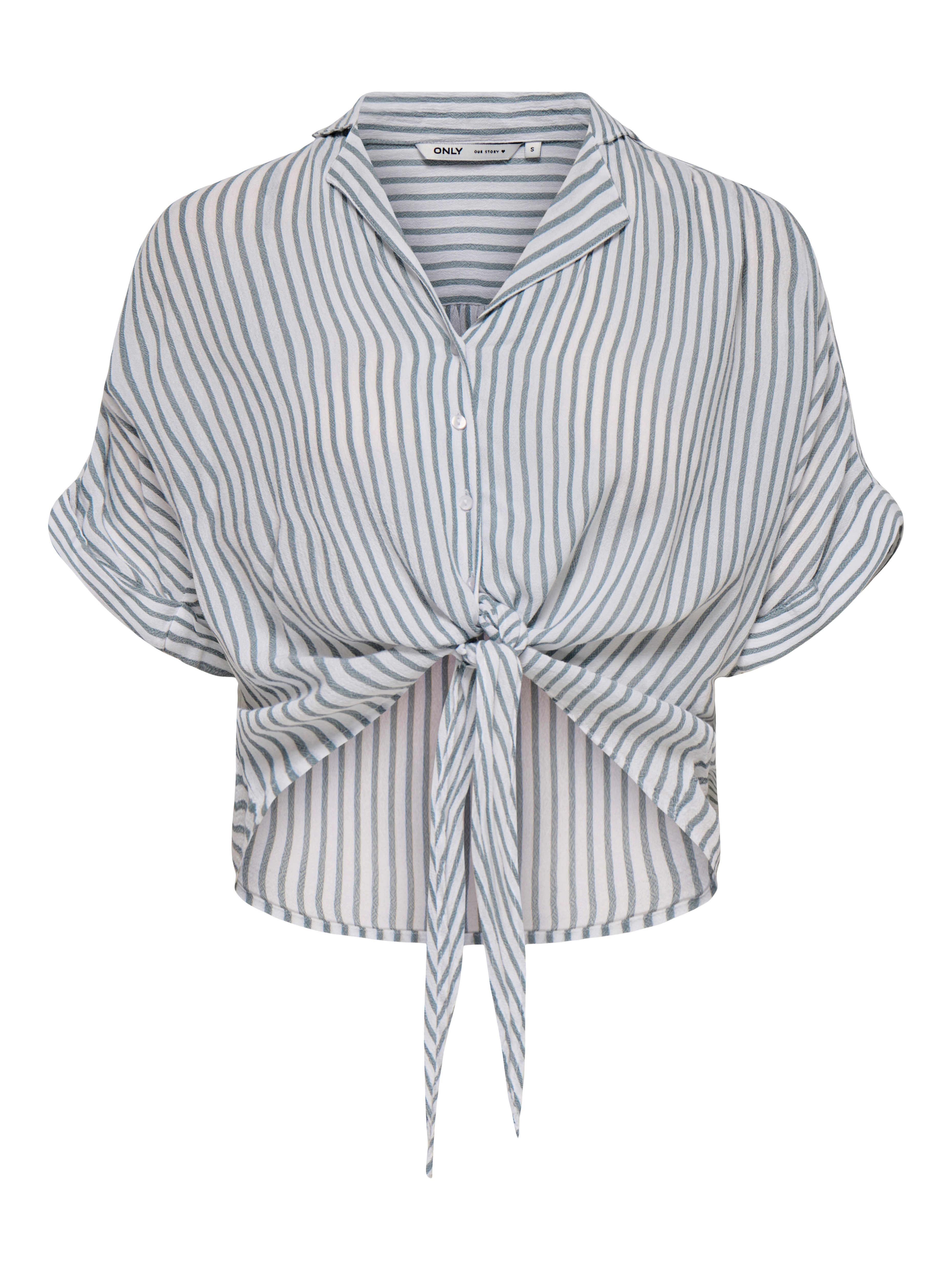 Cloud Dancer Stripes:BALSAM GREEN
